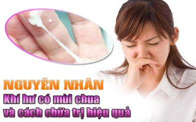 Khí hư có mùi chua là biểu hiện của bệnh gì?