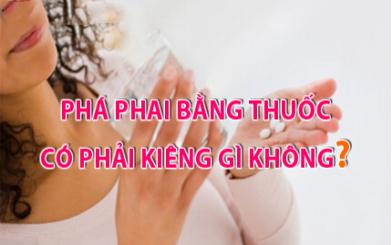 Sau khi uống thuốc phá thai cần kiêng gì và nên ăn gì?